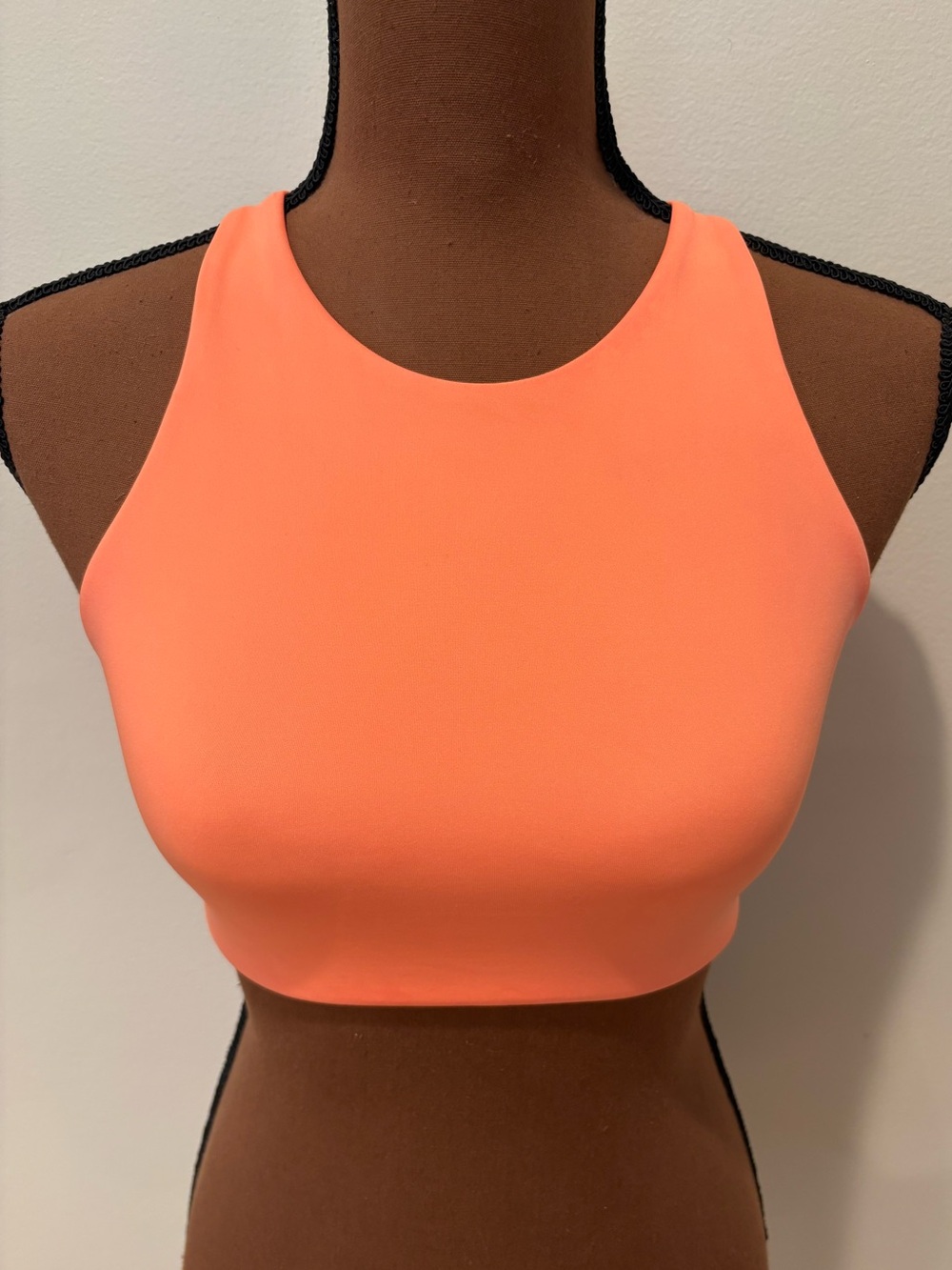 Left on Friday Orange Bikini Top Size M